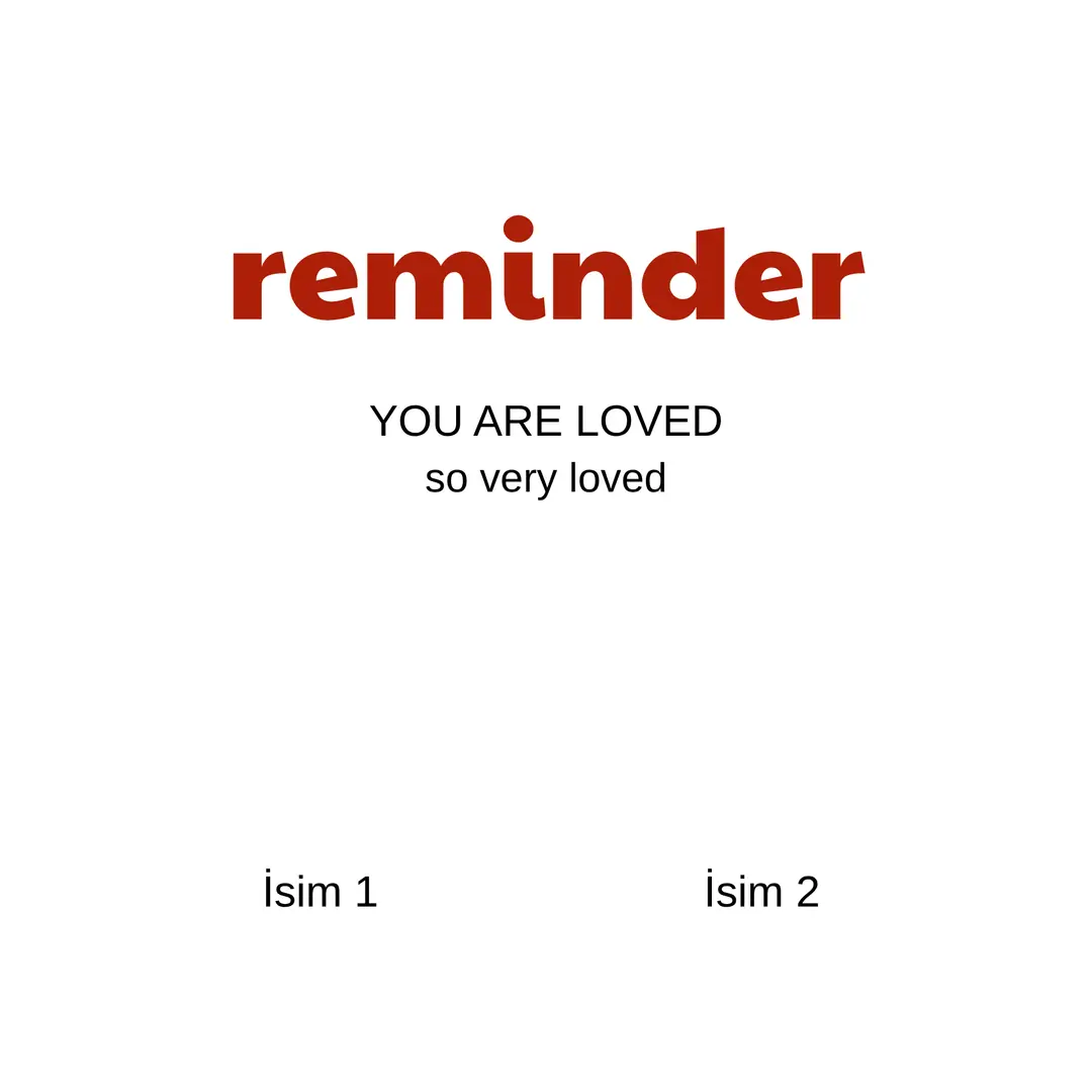 Reminder